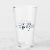 Waterverf Funfetti Glas (Achterkant)