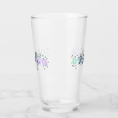 Waterverf Funfetti Glas (Links)