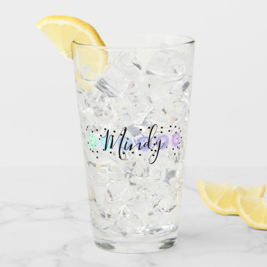 Waterverf Funfetti Glas (Voorkant ijs)