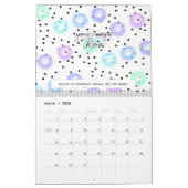 Waterverf Funfetti Kalender (Mar 2026)