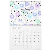 Waterverf Funfetti Kalender (Feb 2027)