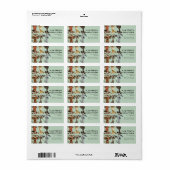 Waterverf Funny Dog Groomers Boutique Blue Etiket (Full Sheet)