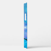 Waterverf Galaxy Cats and Girl Monogram Case-Mate iPhone Case (Achterkant / Rechts)