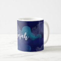 Waterverf Galaxy Clouds Sky iPhone / iPad Case
