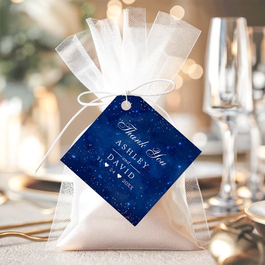 Waterverf Galaxy Cosmic Stars Dank u Label