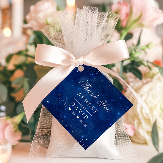 Waterverf Galaxy Cosmic Stars Dank u Label