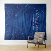 Waterverf Galaxy Cosmic Stars Foto achtergrond Wandkleed (In Situ (horizontaal))