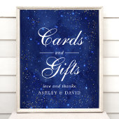 Waterverf Galaxy Cosmic Stars Kaarten & Gifts Poster