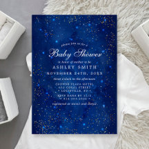 Waterverf Galaxy Cosmic Stars Starry Baby shower