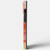 Waterverf Galaxy Hoesje-Mate iPhone case (Achterkant / Links)