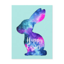 Waterverf Galaxy Rabbit | Easter