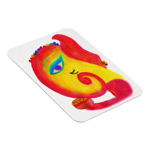 Waterverf Ganesha Magneet (Rechterzijde)