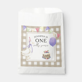 Waterverf Gans 1e verjaardag Bedankzakje