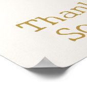 Waterverf Gans Bloemen Baby shower Boeken Geschenk Poster (Hoek)