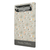 Waterverf Ganzen -  Mini Klembord (Angled2)