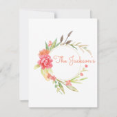 Waterverf Garden Flat Kaart (Voorkant)