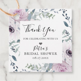 Waterverf Garden Floral Lijst Bedankjes Labels