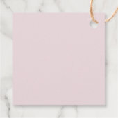 Waterverf Garden Floral Lijst Bedankjes Labels (Achterkant)