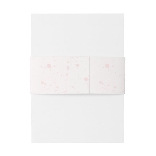 Waterverf Garden Flowers Uitnodigingen Wikkel (Achterkant Voorbeeld)