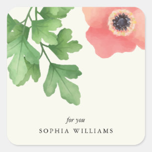 Waterverf Garden Sticker