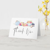 Waterverf Garden Tea Party Kaart (Gele Bloem)