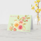 Waterverf Garden Wedding Save the Date Kaart (Gele Bloem)