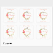 Waterverf Garden Wreath Stickers (Vel)