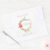 Waterverf Garden Wreath Stickers (Envelop)