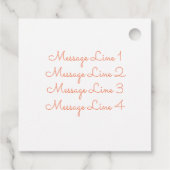 Waterverf Garden WreathDank u Labels (Achterkant)