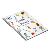 Waterverf Gardening Journal Spiral Notitieboek (Rechterzijde)