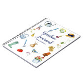 Waterverf Gardening Journal Spiral Notitieboek (Linkerzijde)