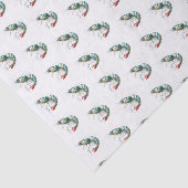 Waterverf Garnalen Tissue Paper Tissuepapier (Detail)