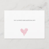 Waterverf Gastinformatiekaart Informatiekaartje (Achterkant)