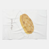 Waterverf Gâteau Basque Theedoek (Horizontaal)