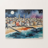 Waterverf gaza 2 legpuzzel (Horizontaal)