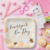 Waterverf Gebaard Papieren Bordje (Feest)