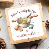  Waterverf Gebakken door U Gift Labels