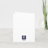 Waterverf gebarsten notitiekaart (Achterkant)