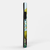 Waterverf Gebouw Brownstone Walkup Tree Balkon Case-Mate iPhone Case (Achterkant/rechts)