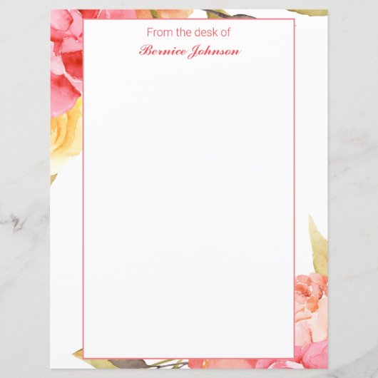 Waterverf gebundelde bakkerij (Voorkant)