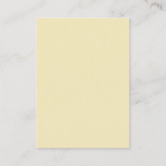 Waterverf Geel gouden glitter jewlery display Visitekaartje (Achterkant)