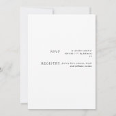 Waterverf Geel Vrijgezellenfeest Kaart (Achterkant)