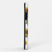 Waterverf Geel Zonnebloem Monogram Moeder Case-Mate iPhone Case (Achterkant/rechts)