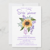 Waterverf Geel Zonnebloem Vrijgezellenfeest Kaart (Voorkant)