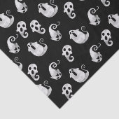 Waterverf-geesten en -geesten Halloween Tissuepapier (Detail)