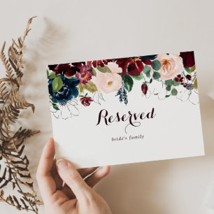 Waterverf geïllustreerd afgevechtshuwelijk gereser