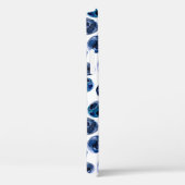 Waterverf geïllustreerd blauwbes-setpatroon Case-Mate iPhone case (Achterkant / Rechts)