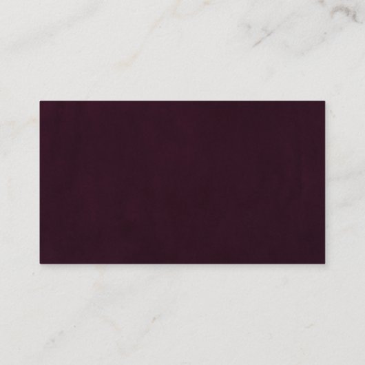 Waterverf Geïllustreerd Bloemenluier Raffle Ticket Informatiekaartje (Achterkant)