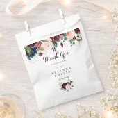 Waterverf geïllustreerde Herfst dank u bruiloft Bedankzakje (Geknipt)