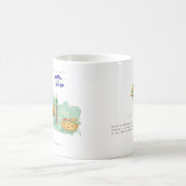 Waterverf geïllustreerde kaart El Salvador | Monog Koffiemok (Center)